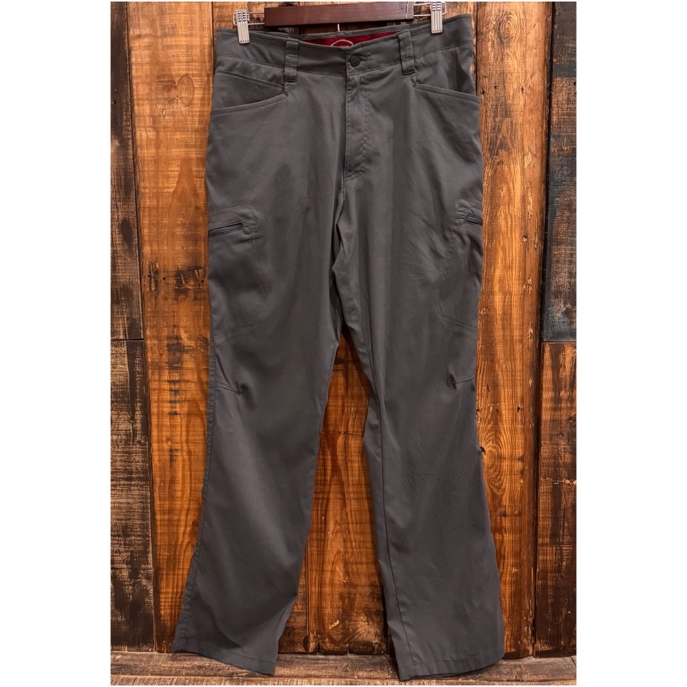 Wrangler All Terrain Gear Hiking Pants Mens 32x32 Gray Stretch ATG Utility